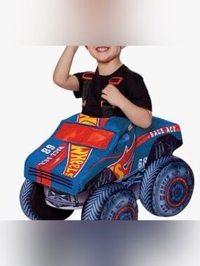 Hot Wheels Monster Truck Race Ace Ride Along Halloween Costume  ONE SIZE